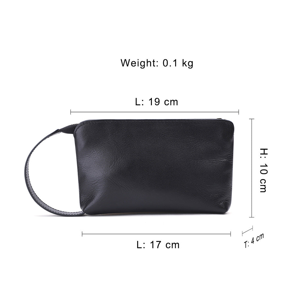 Women's Leather Genuine First Layer Cowhide Women's Clutch
