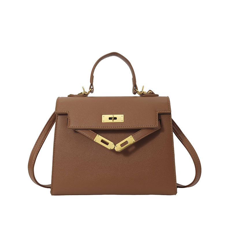 Women's Affordable Luxury Fashion Portable Callie Advanced Texture Small Square Bag