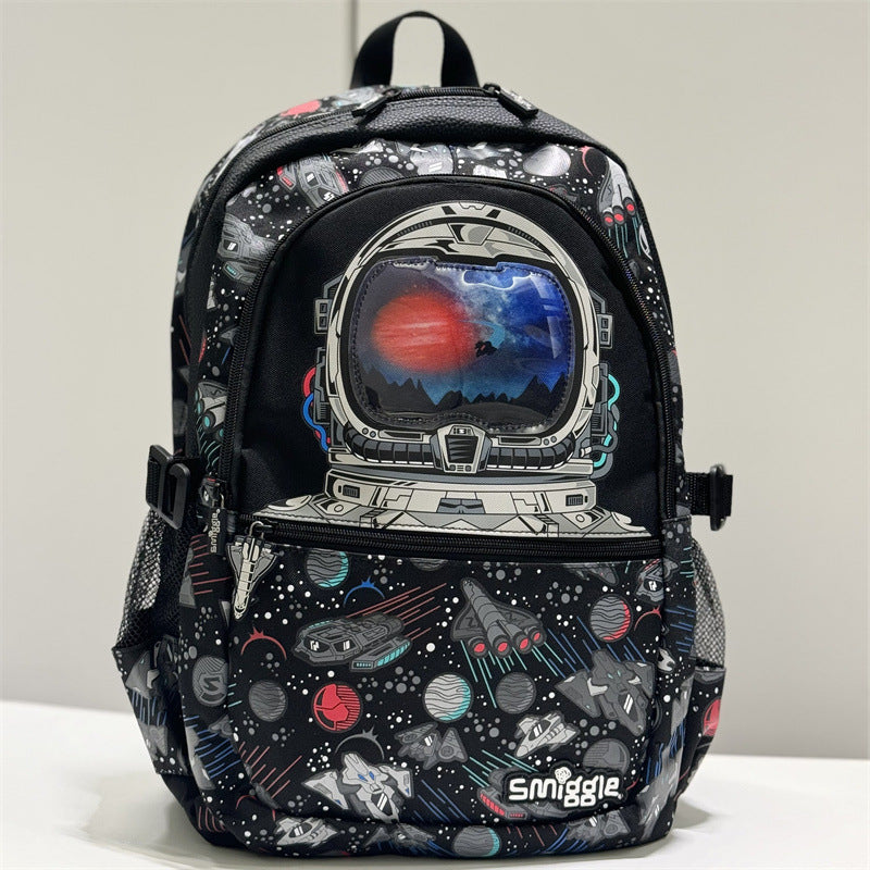 Australian Pink Rainbow Bear Decompression Marvel Primary School Bag