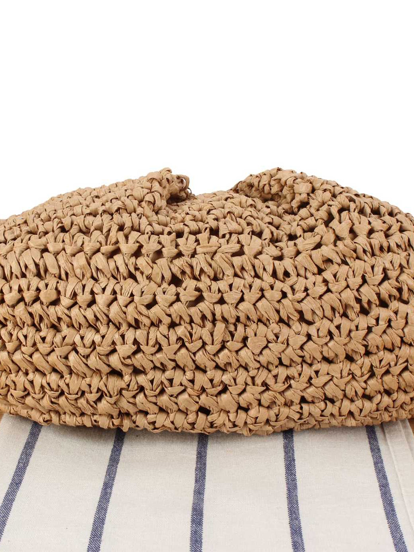 Women's Straw Fashion Personality Woven Seaside Vacation Daily Senior Women's Handbag