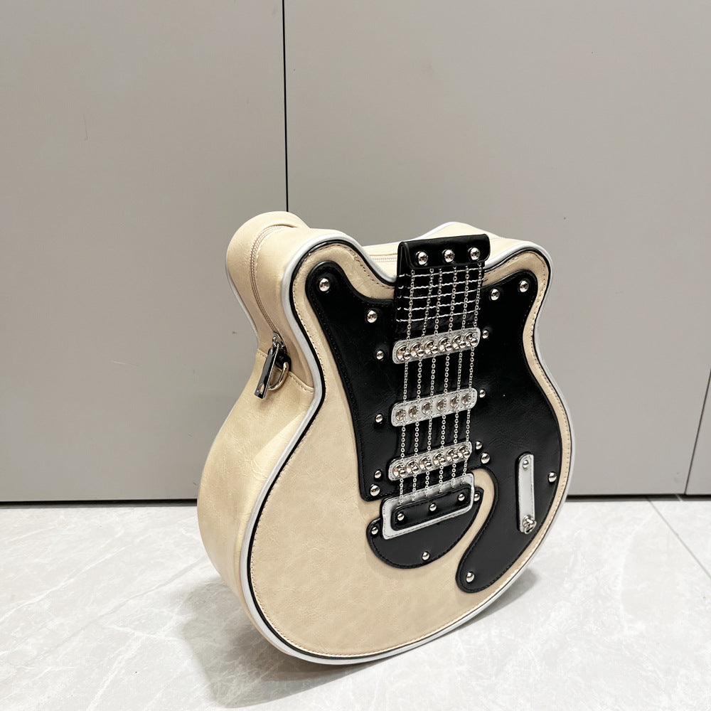 Creative Women's Handmade Lady's Guitar Style Women's Shoulder Bag