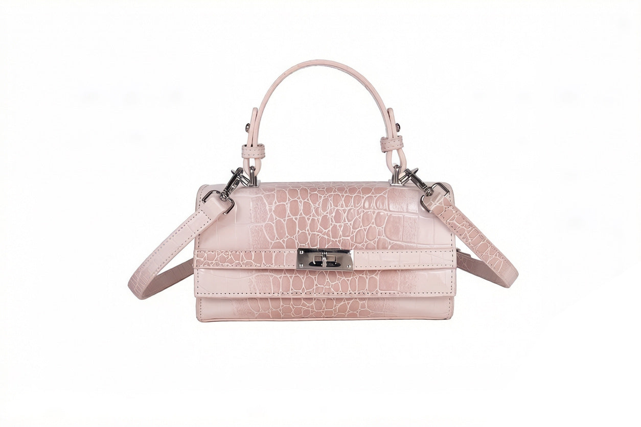 Niche High-grade Fashion Portable Kelly Female Crocodile Bags