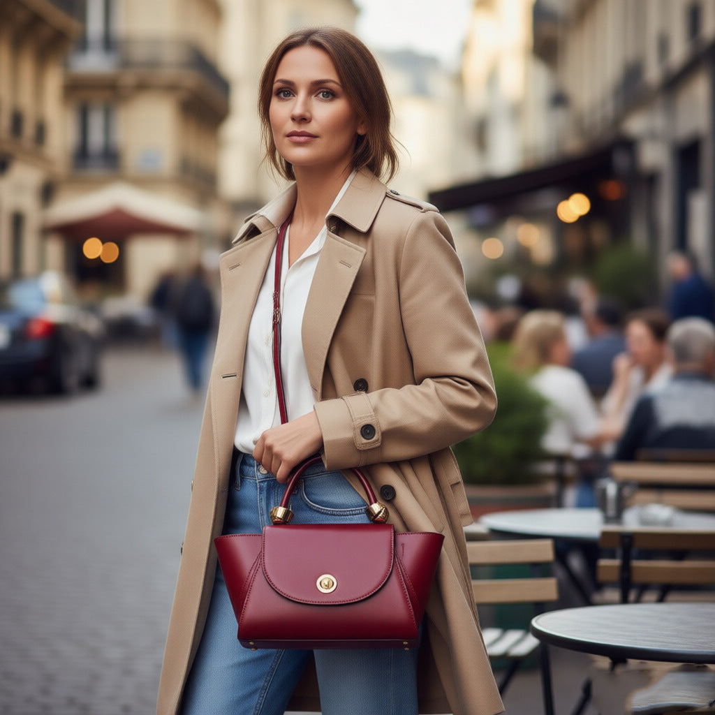 Home High-grade Geometric Temperament Lady Large Small Square Bag