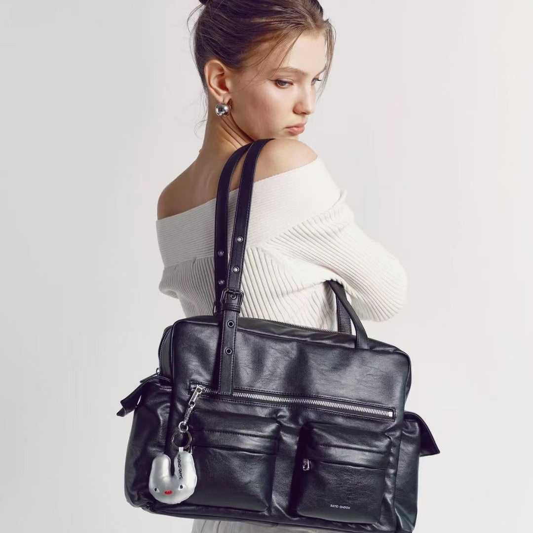 Retro Motorcycle Design Large Capacity Style Bags