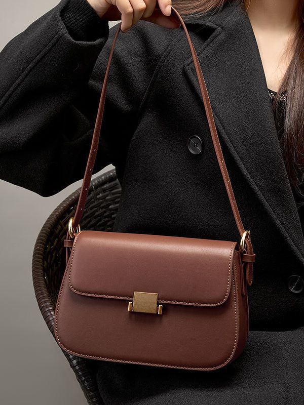 Women's High-grade Design Underarm Genuine Leather Fashion Women's Shoulder Bag
