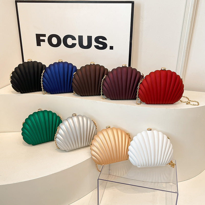 Women's Shell Fashion Clutch Acrylic Classic Style Dinner Bag