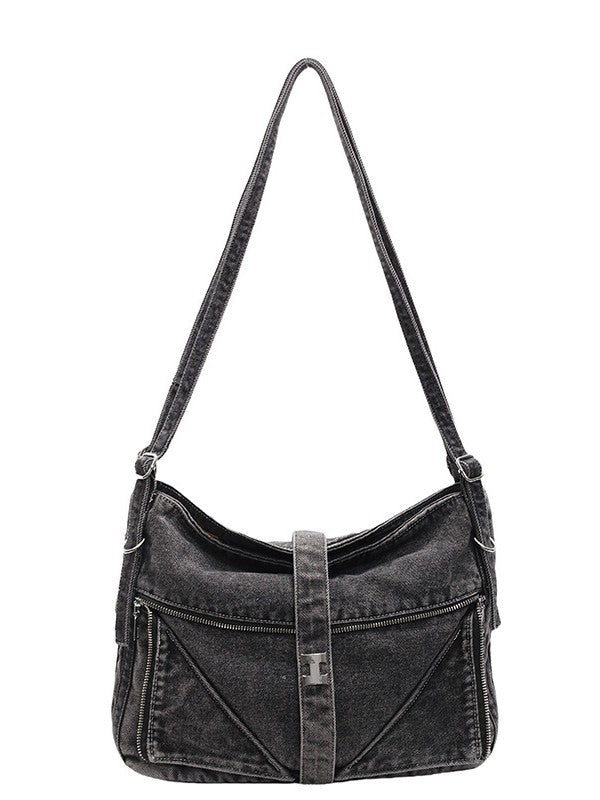 Women's Denim Large Capacity Summer Versatile Class Women's Messenger Bag