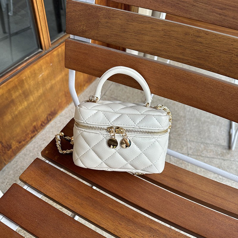 Classic Style High Sense Diamond Commuter Chain Women's Messenger Bag
