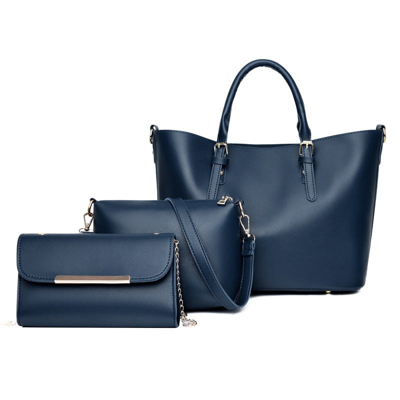 Charming Fashion Portable Three-piece Set Mother Women's Handbag