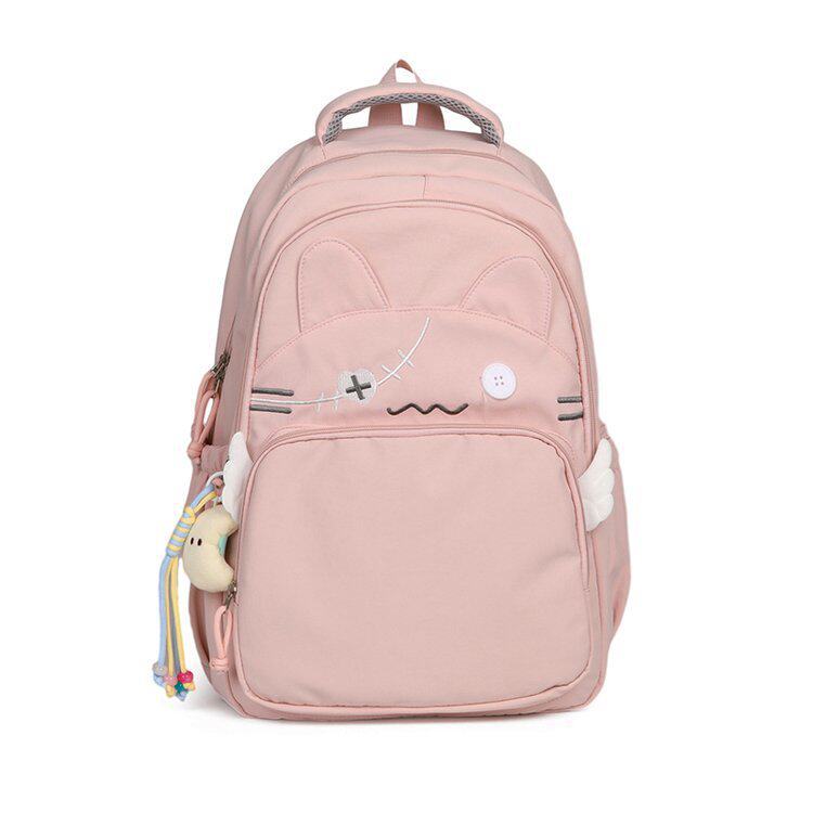 Large Capacity Cat Cute Funny Female Campus Minimalist Bags