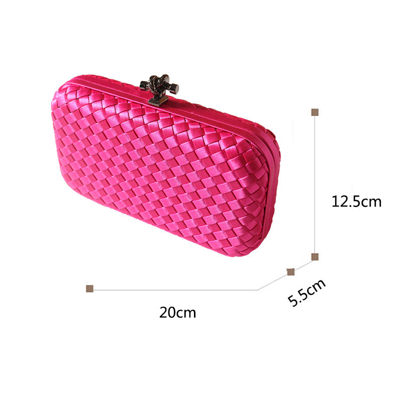 Women's Portable Banquet Clutch Dress Makeup Dinner Bag
