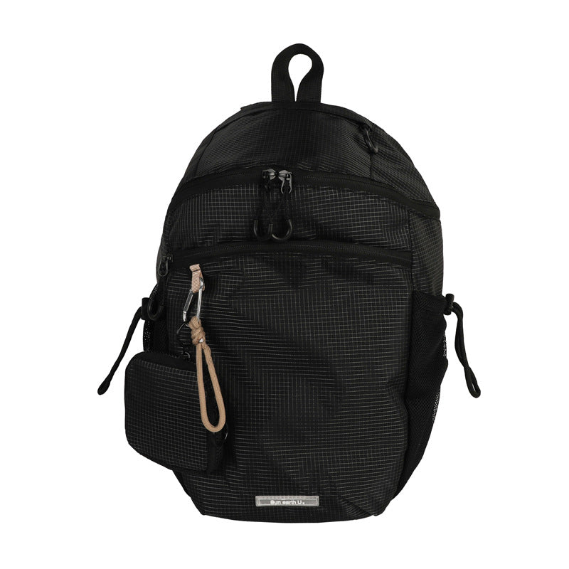 Women's & Men's Simple Nylon Lightweight Large Capacity Junior's Leisure Backpack