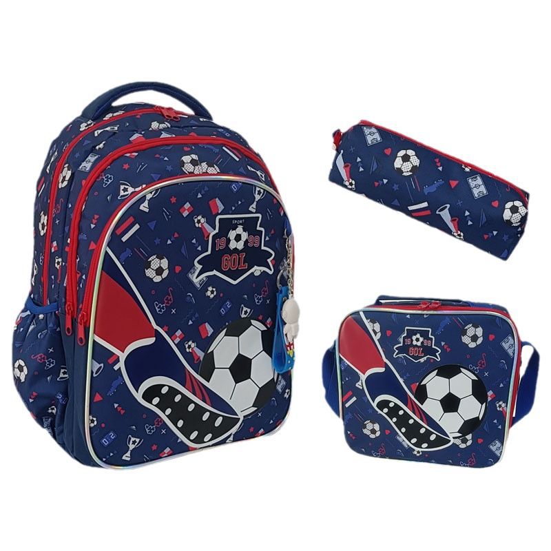 Football Spine Protection Boys Large Capacity Primary School Bag