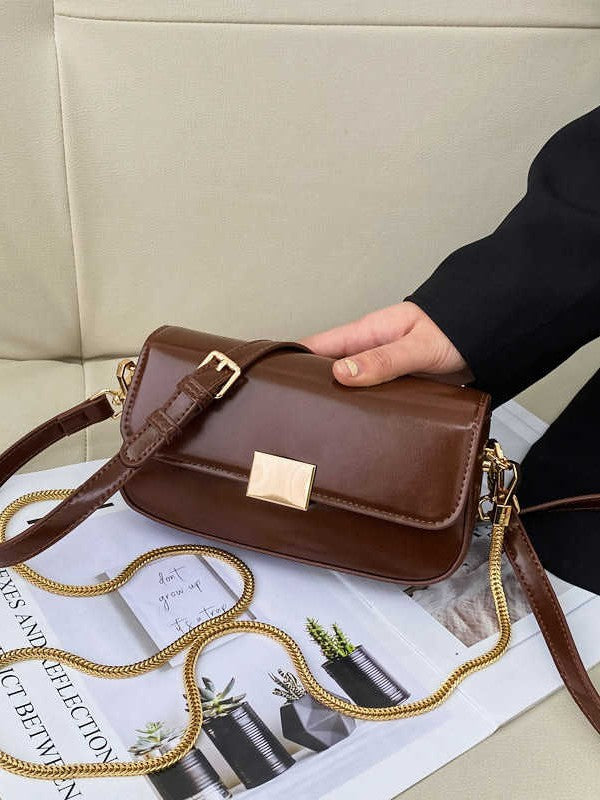 Women's Retro Minority Texture Chain Versatile Fashion Women's Messenger Bag