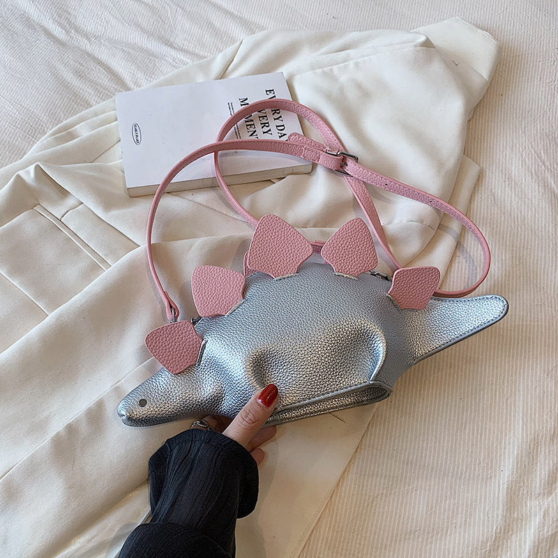 Women's Stylish Summer Cute Funny Little Personalized Dinosaur Women's Shoulder Bag