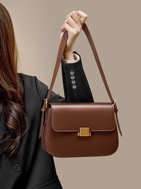 Women's High-grade Design Underarm Genuine Leather Fashion Women's Shoulder Bag