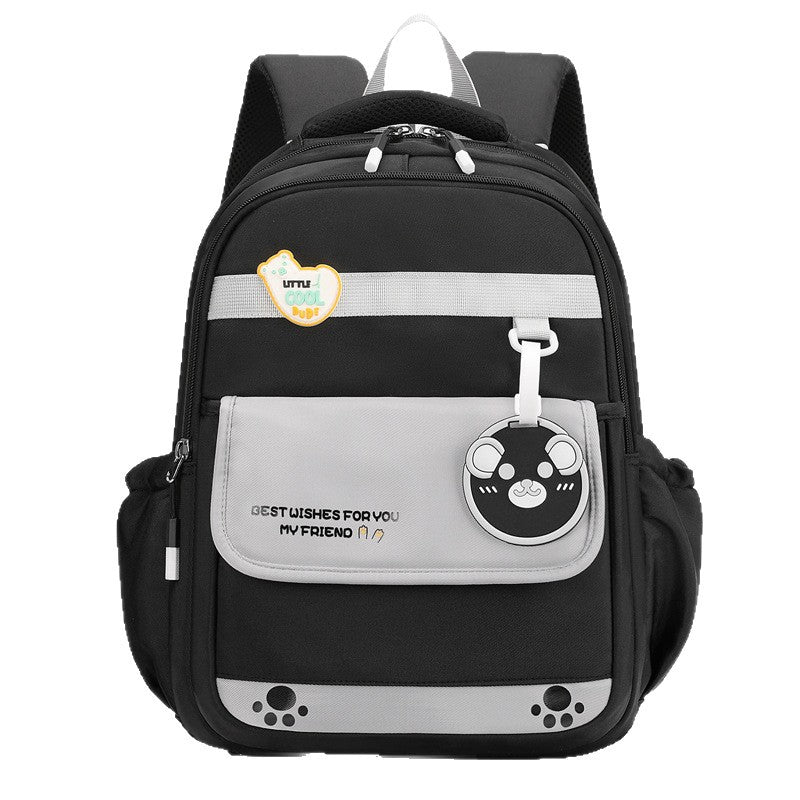 One Two Large Capacity Burden Reduction Spine Protection Primary School Bag