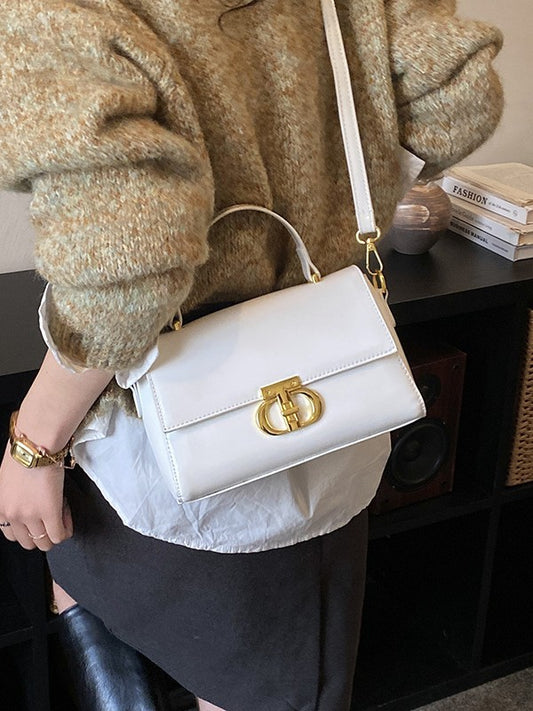 Style Retro Minority Design Simple Light Luxury Small Square Bag