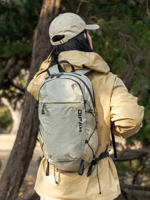 Women's & Men's Lightweight Plaid Climbing Mountain Climbing, Hiking Bag