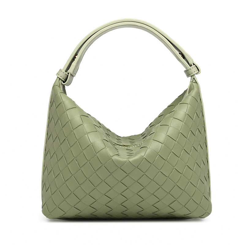 Women's Design Woven Advanced Lunch Box Underarm Women's Handbag