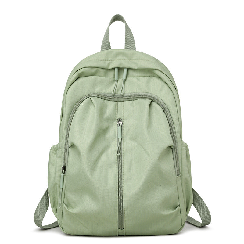Large Capacity Water Repellent Lightweight Nylon Leisure Backpack