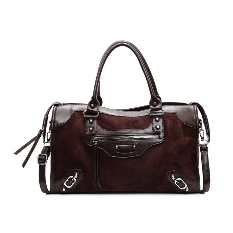 Rivet Motorcycle Female Hot Portable Large Capacity Street Women's Messenger Bag