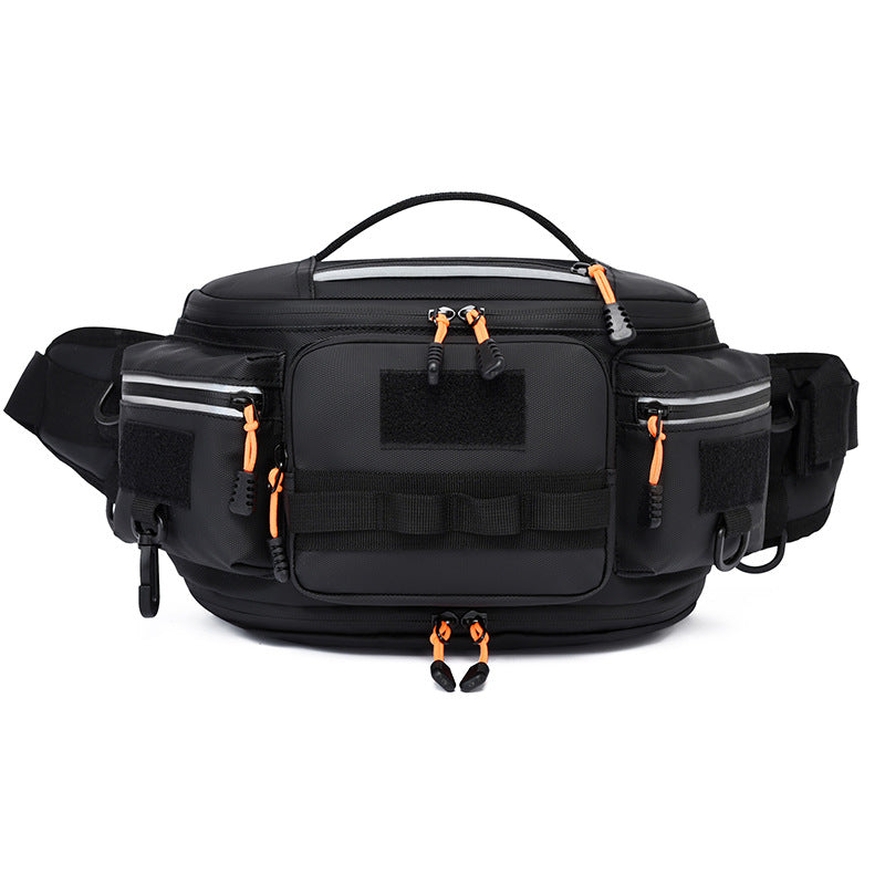 Men's Large Capacity Riding Motorcycle Fishing Gear Lure Men's Fanny Pack
