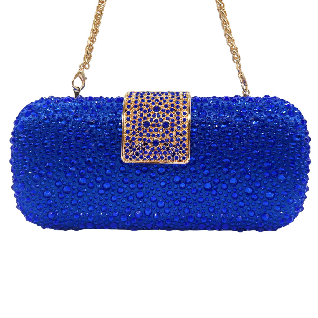 Women's Diamond Shiny Luxury Rhinestone Clutch Party Evening Bags