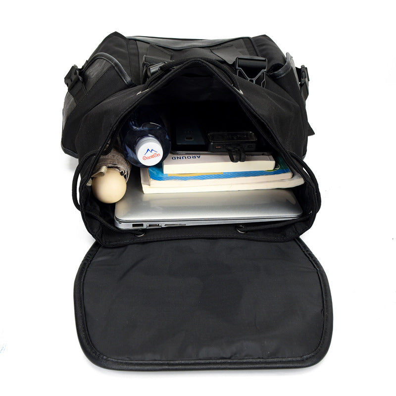 Design Fashionable Large Capacity High Sense Cover Type Commuter Backpacks
