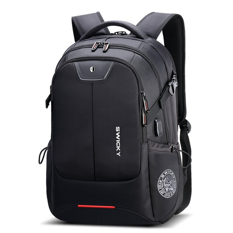 Men's Swiss Army Knife High Daily Commuter Business Universal Backpack