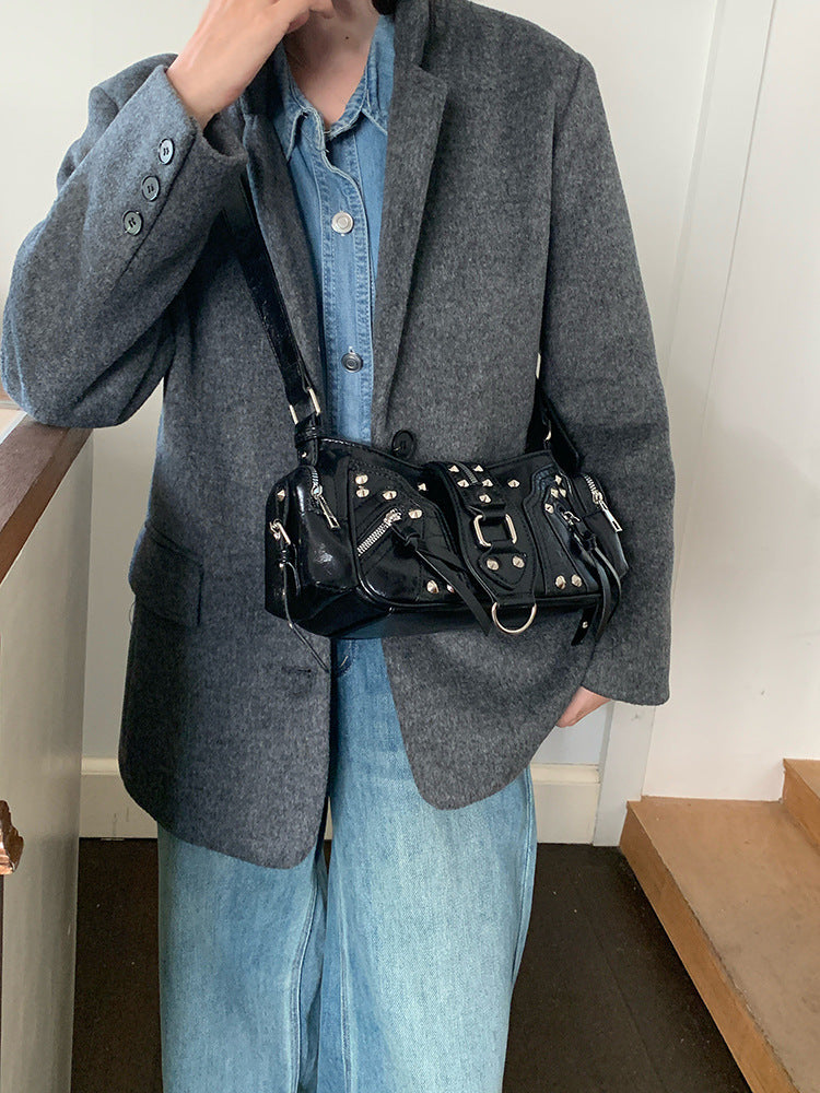 Fashion Motorcycle Female Hot Style Commuter Underarm Niche Bags