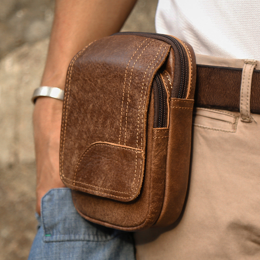 Men's Retro Mobile For Construction Site Work Men's Fanny Pack