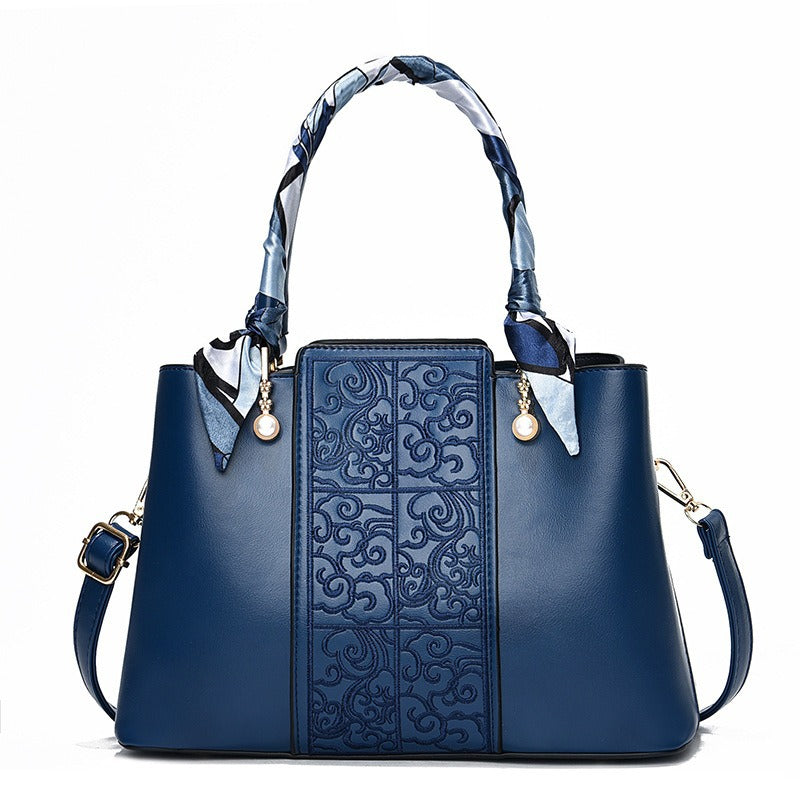 Bridal Wedding Embroidery Elegant High-grade Mom Large Women's Shoulder Bag