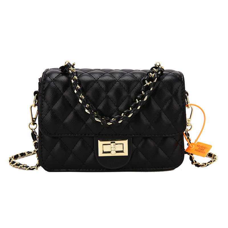 Autumn Live Broadcast Korean Style Simple Chain Large Capacity Fashion Small Square Bag