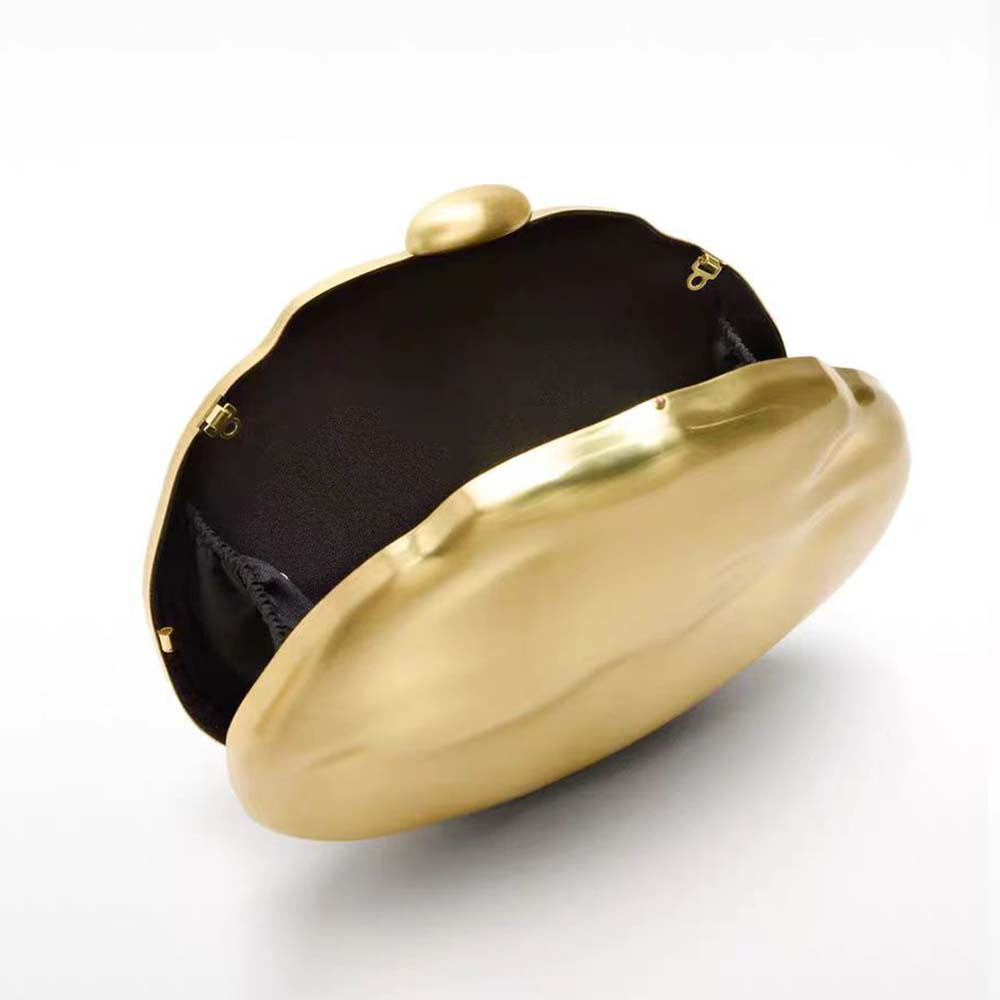 Iron Box Shape Chain Clutch Fashion Dinner Bag