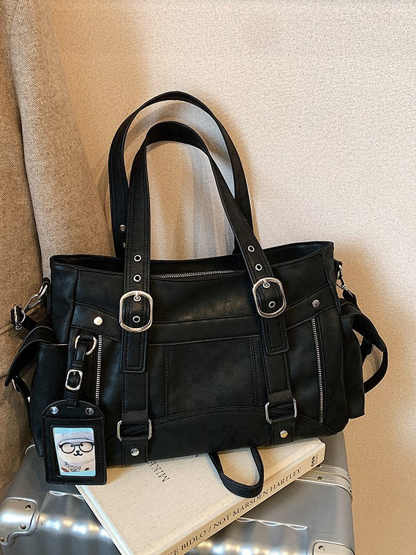 Style Large Capacity Totes Trendy Personality Underarm Bag