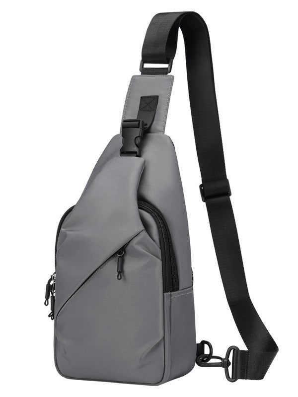 Men's Large Capacity Waterproof Mechanical Style Simple Shoulder Bags