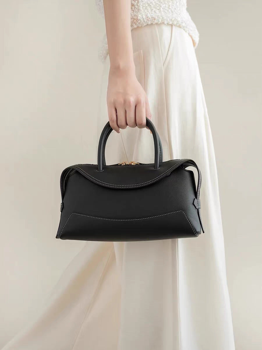 Women's Simple Fashion Portable Bowling Commuter Pillow Bags