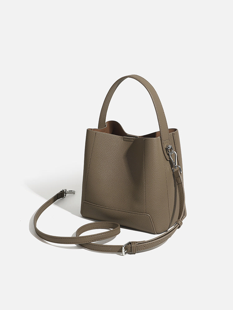 Women's Soft Leather Large Capacity Versatile Women's Handbag
