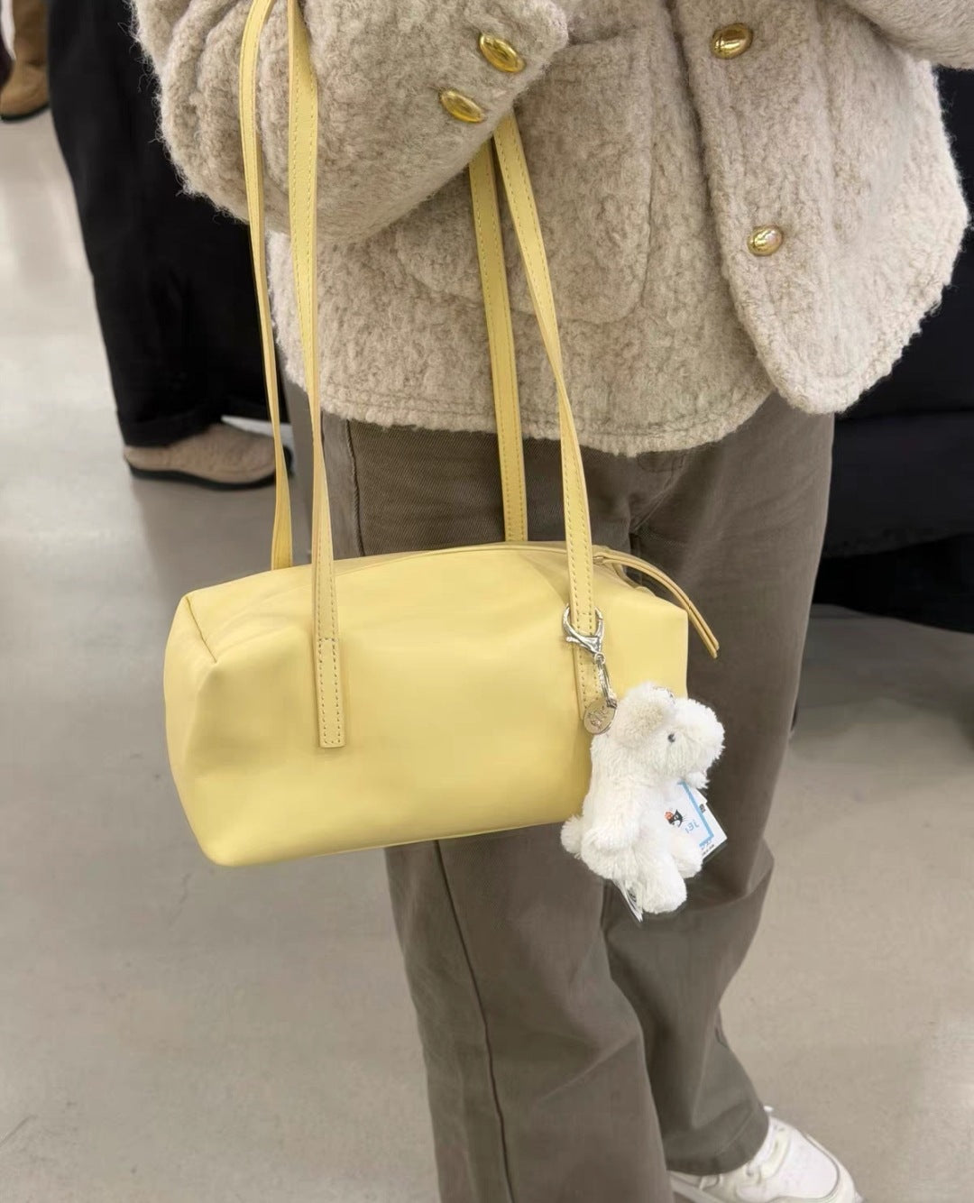 Niche Female Leather Underarm Live Broadcast Bags