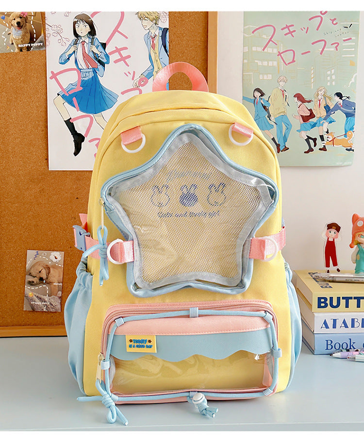 Good-looking Early The Campus Of Cartoon Bags