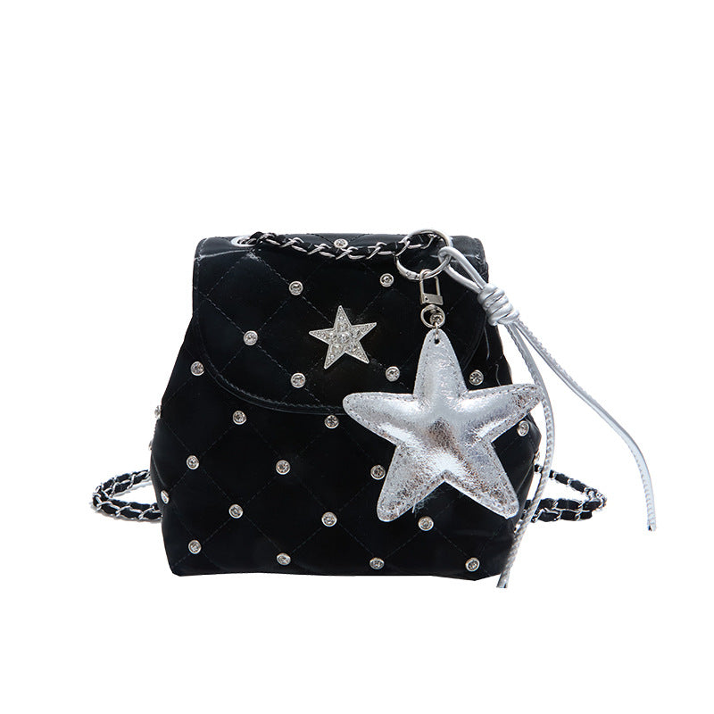 Classic Style Diamond Chain Underarm Female Women's Shoulder Bag