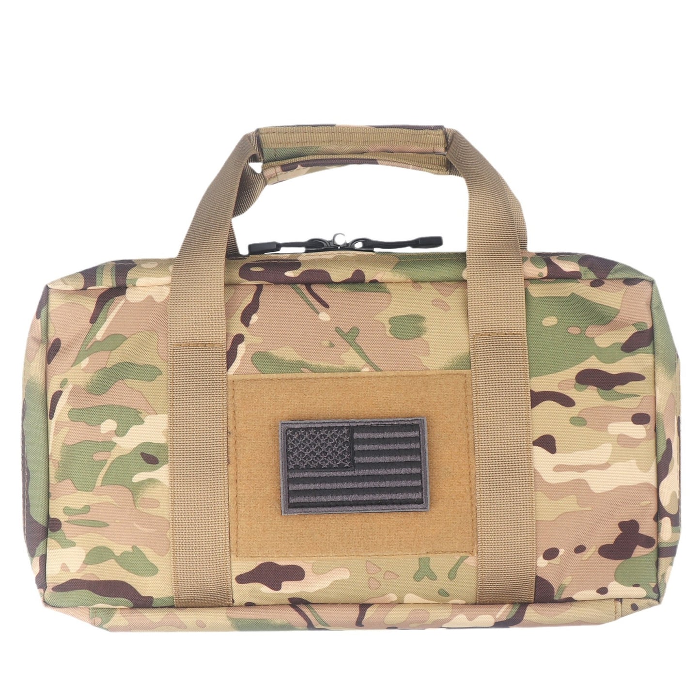 Oxford Cloth Tactics Portable Pistol Multifunctional Invisible Outdoor Camouflage, Military Fan Bag