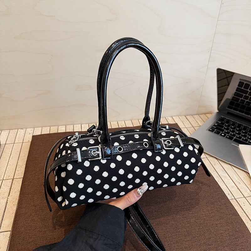 Women's Popular Niche Polka Dot Fashion Exquisite Handbags