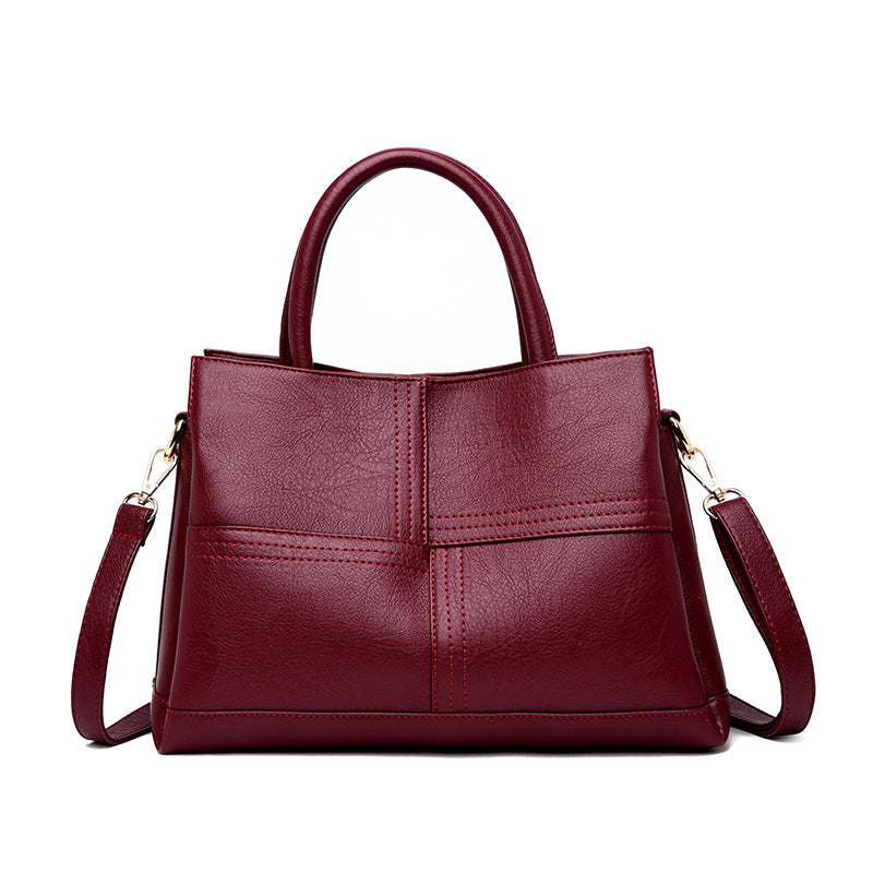 Women's Fashion Commuter Large Capacity Elegant Mother Women's Handbag