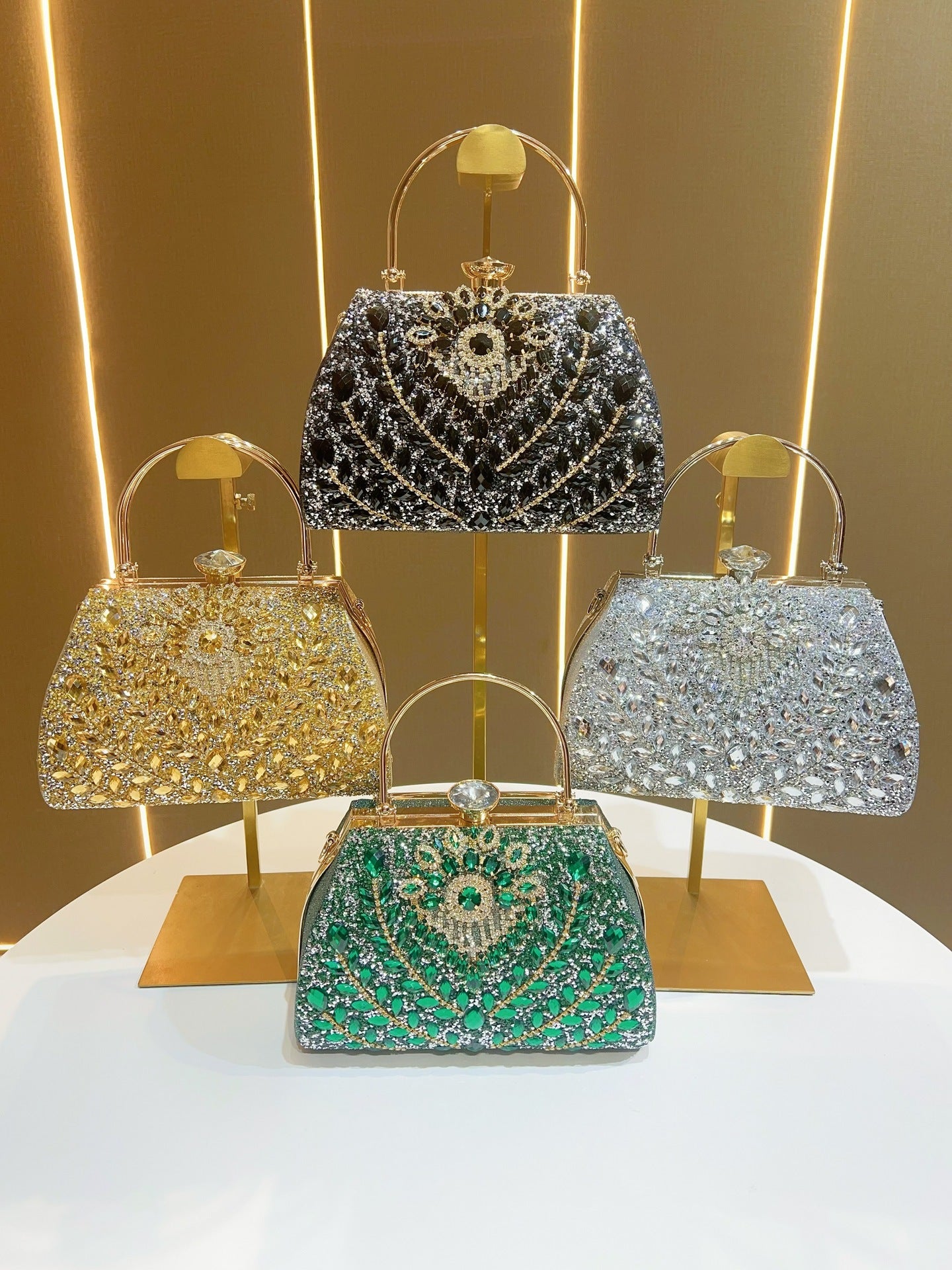 Women's Clutch Cheongsam Large Capacity High-grade Light Bags