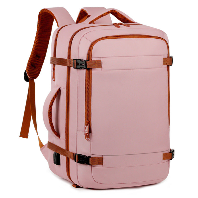 Women's & Men's Computer College Large Capacity Leisure Business Backpack