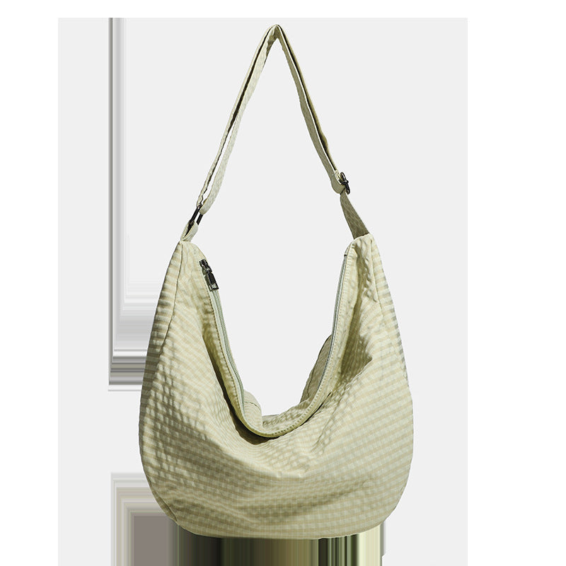 Creative Niche Waffle Cloth Fashion Style Bags