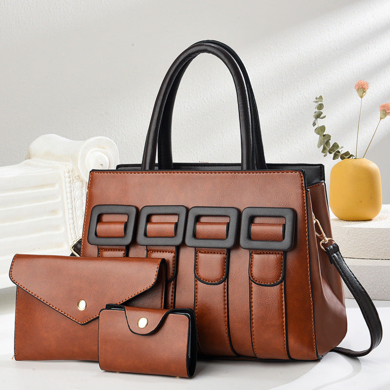 Women's Elegant Three-piece Set Trend Atmosphere Women's Handbag