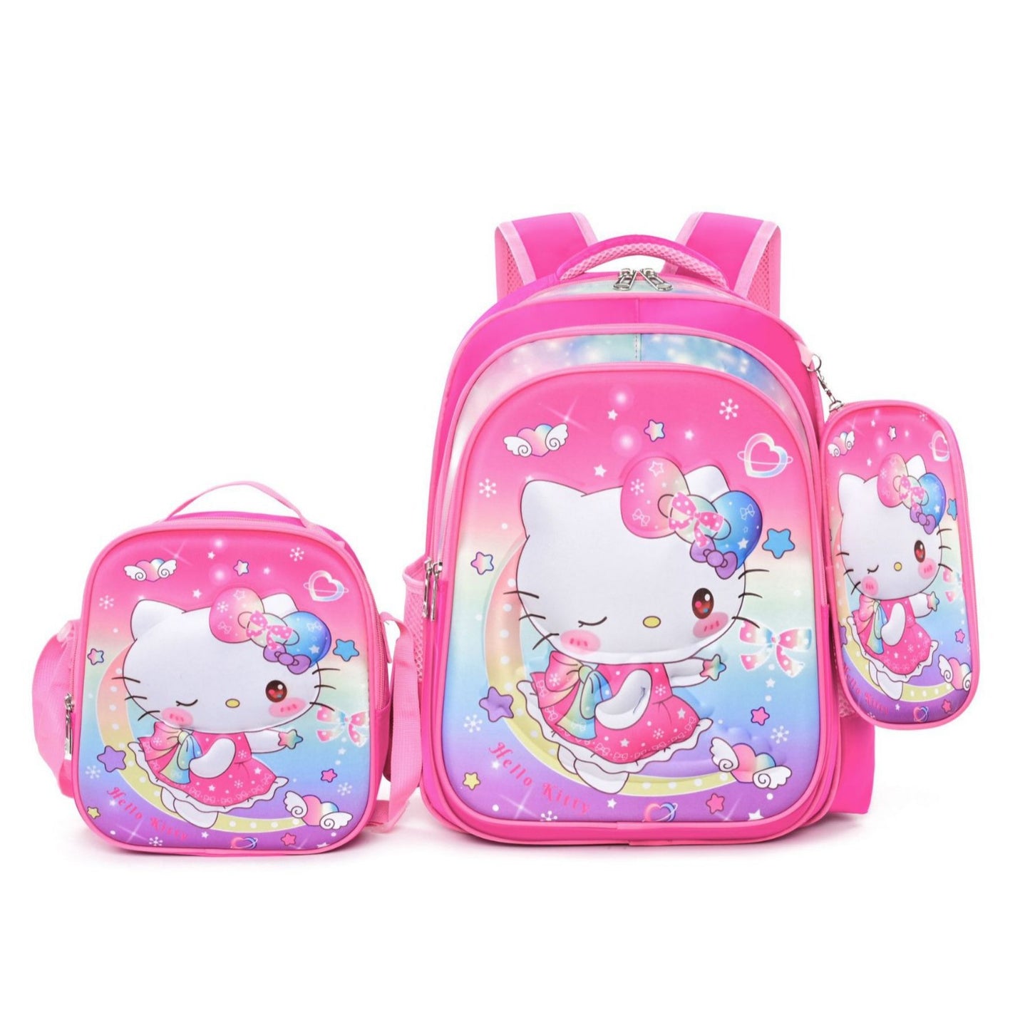 Versatile Children's Mario Spine Protection Lunch Primary School Bag